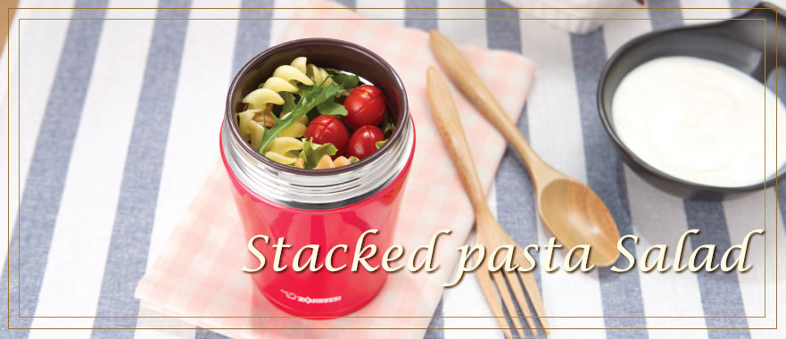 Stacked pasta Salad